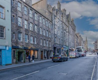 Royal Mile Famous Canongate Flat Edinburgh Bagian luar foto